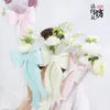 Gift Wrap 10pcs Fairy Wrapped Flower Paper Single Rose Box Bow Knot Bouquet Bag Valentine& Day Packaging Diy Floral