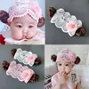 Hair Accessories Fashion Cute Baby Girl Wig Hairpiece Headbands Lace Princess Flower Born Children Kids Girls Headwear AccessoriesHair