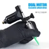 Professioneller Direktantrieb Dual Motor Rotary Tattoo Machine Extrem 9000 U / min 11000 U / min einstellbarer Hub RCA -Kabelwaffen 220609