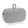 Evening Clutch Bags Diamond-Studded With Chain Shoulder Women's Handväskor Plånböcker För Bröllop W220329