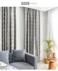 Gardin draperar moderna minimalistiska ljus lyxiga franska gardiner för vardagsrum skuggning sovrum sammet retro färdig produktörgard