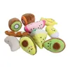 Various Dog Toy Lovely Pet Puppy Cat Plush Toy Sound Chew Squeaker Funny Chicken Banana Stra Duck Shaped Toys6064449