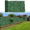 3x1m kunstmatige heg faux blad panelen privacy hek scherm groen voor home tuin tuin terras terraswinkel decor