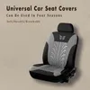 Housses de siège de voiture quatre saisons Style protecteur universel adapté à la plupart des accessoires intérieurs automobiles coussin outil pièces de décoration