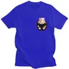 Camisetas masculinas porco de Índia engraçado na camiseta de bolso para homens pré-shrunk algodão camiseta donos de animais de estimação Tshirts Merchmen de camiseta casual de manga curta
