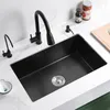 304 Stainless Steel Kitchen Sink Multiple Size Single Bowl Undermount Basin For Kitchen Fixture Improvement With Drainage