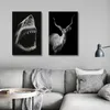 Animal Wall Art Canvas Painting Lion Elephant Deer Horse Poster and Prints Modern Decor Wall Pictures for Living Room Decoration