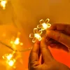 Strings Cherry Blossom Led Holiday Fairy Waterproof Garlands String Light 6/10/20/50M PLUG Powered Decoration Christmas Festoon BedroomLED S