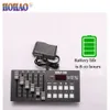 1pcs DMX512 Controller Small Stage Performance Dimmer MINI Simple Wireless Light Console Rechargeable Battery 30 Channel