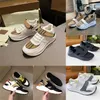 Designer sko casual skor plattform tr￤nare l￤genheter tr￤nare utomhus sko randig vintage sneaker s￤song nyanser m￤rke klassiska m￤n sneakers