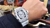 Смотреть наручные часы роскошные дизайнер Richa Milles RM5201 Sky Star Diamond Inlable Men