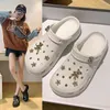 Slippers Lluumiu Summer Women Gold Bear Clogs Garden Shoes Beach Sandals Female Flip Flops Indoor Home Slides Bathroom 220421