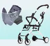 Baby Lightweight wózek Nowa moda Dzieci Pram Płaszczyzna USA au ru Hiszpania Francja za darmo