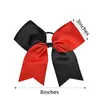 20st/ 8 "Två tonade stora cheer hårbågar hästsvanshållare handgjorda för tonårsflickor softball cheerleader sport bow