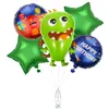 Party Decoration 5pcs/set Monster Balloons Globos Helium Balloon Toys Birthday Decorations Supplies