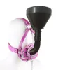 Fetish Funnel Mouth Gag BDSM Bondage Set Slave Oral Fixation Stuffed SM Adult Game sexy Toys For Women Men Adults