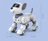 卸売電気動物スマートリモートコントロールおもちゃロボット犬RCロボットスタント子犬ワイヤレスインタラクティブシングダンスバークウォークギフト