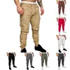 Pantalons pour hommes City Military Casual Cargo Elastic Outdoor Army Pantalons Hommes Slim Beaucoup de poches Imperméables Pantalons tactiques résistants à l'usureMen's Dra