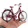 1/10 Mini modello in lega pressofuso per bicicletta Finger Mountain Bike Bend Simulazione per adulti Collezione Die Cast Regali Giocattoli per ragazzi 220608