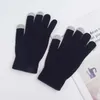 3 -stcs/set mode gebreide hoed heren winterhoeden voor dames met sjaals en touchscreen handschoenen dikke warme beanie hoed heren caps 220812