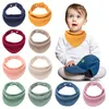 Bibbs Burp Tygs Maiwa Cotton Baby Bandanas Boys för att dregla tandkött matning6853083