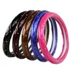 Car Steering Wheel Cover Wrap Braid On Steering Wheel Girl Woman For 3738Cm14515 "M Size Beautiful Cute Hand Bar Protector J220808