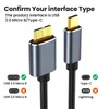 5Gbps USB Type C Naar Micro B 3.0 Connector Kabel 5A Snel Opladen Voor MacBook Laptop Harde schijf Disk Smartphone MicroB Wire Cord