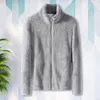 Men's Jackets Men's Winter Solid Warm Reversible Outwear Casual H Stand Collar Baggy Coat Overcoat Bottoming Top 4xl Mens FleeceMen's