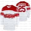 CC2604 C202 Maillot de hockey d'hiver Danemark 2022 2 Phillip Bruggisser 9 Frederik Storm 15 Matias Lassen 16 Matthias Asperup 17 Nicklas Jensen 22 Markus