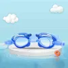 Schwimmen Gläser Kinder Cartoon Wasserdichte Anti-fog Flache Stelle Kleinkind Brille Tauchen Bademode Brillen Schwimmen Zubehör G220422
