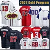 Custom Braves Baseball Jersey Ronald Acuna Jr. Dansby Swanson Matt Olson Ozzie Albies Austin Riley Travis d'Arnaud Dale Murphy Orlando Arcia Adam Duvall Max Fried