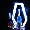 Oplaadbare bar LEDE MOET Champagne Wine Bottle Presentator Glorifier Display VIP Service Tray voor Night Club Lounge Wedding Party Decoratie