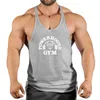 Arrivals Bodybuilding stringer tank top Gym sleeveless shirt men Fitness Vest Singlet sportswear workout tanktop 220527