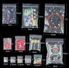 5cm x 7cm 100pcs/lot Plastic Bags Baggies Mini with Pattern for Plastic packaging cartoon printing self-sealing bg thickening small cute jewelry powder