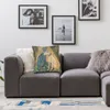 枕ケースGustav Klimt Greyhound Dog Art Cushion Cover Sofa Living Room Whippet Sihthound Square Pillow 45x45cm 220623
