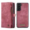 Custodie in pelle a portafoglio rimovibili rimovibili con magnete magnetico per iPhone 15 14 14Pro 13 12 11 Pro X XS Max 15Pro Cover per Samsung Galaxy S23 S22 S21 S20 Nota 20 10 custodia