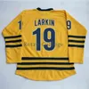 CeUf Michigan Wolverines #19 Dylan Larkin Hockey-Trikot, Stickerei genäht, individuelle Nummer und Namenstrikots 39 Dexter Dancs 14 Nick