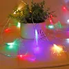 Saiten LED String Licht Optische Faser Fee Funkeln Lichter Weihnachtsbaum Hochzeit Party Dekoration Im Freien Für Traufe DecorLED StringsLED