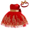 Модная принцесса платье для девочек многоцветно сплайсинг кружевной бах