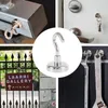 Hooks & Rails 4 Pcs Strong Magnetic Heavy Duty Wall Hanger Key Holder Coat Cup Hanging Home Kitchen Storage Organization