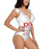 NoisyDesigns Niestandardowe kobiety ruffy pasek kąpielowy panie v damskie sexy na plaży Surfing Summer Bikini 2xl Dropship 220616