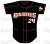 XFLSP GLAC202 GIGANTES DEL CIBAO LIDOM Dominican Baseball Team Niestandardowa koszulka baseballowa zszyta nazwa Stiched Liczba wysokiej jakości Mężczyzn Women Youth