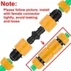 2231 PCS Tuinslang Connector Set End 3 Tap Extender Quick S Reparatie Joint Pipe Irrigation Accessories 220813