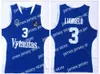 New Men LaMelo Ball #1 LiAngelo Ball #3 Lithuania Vytautas Basketball Jersey Blue White Stitched Shirts Embroidery Size X-2XL