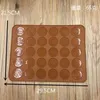 30/48 Holes Silicone Baking Pads Oven Macaron Non-stick Mat Pan Pastry Cake Pad Bake Tools