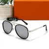 Les dernières ventes à la mode populaire Femmes Designer Sunglasses Pilote Plaque de métal Cadre combinée de qualité supérieure Anti-UV400 Lens avec boîte