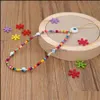 Party Favor Event Supplies Festive Home Garden Fashion Mobile Phone Chain Female Decorative Colorf Beads Soft Y Smile Spring And Summer Wi