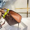 حقائب حقيبة تسوق جلدية مصممة مصممة للسيدات جامبو المطبوعة ديانا مصغرة حقائب الأجهزة أجهزة الخيزران