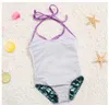 Kids Hot 7 One-Pieces Styles Swimwear Girls Sequin Mermaid Swimsuits Kid Ruffle Beach Sport Bathing Suits Children