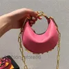 Designer-Taschen Hobo-Handgelenktasche Halbmond-Reißverschluss Vintage-Unterseite Goldener Metallbuchstabe Luxus-Minitasche